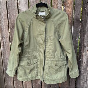 Madewell Northover Utility Jacket In Desert Olive NWOT Sz M